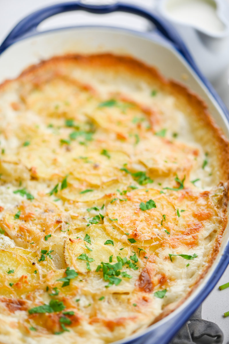 Easy Scalloped Potatoes Recipe | Life's Ambrosia