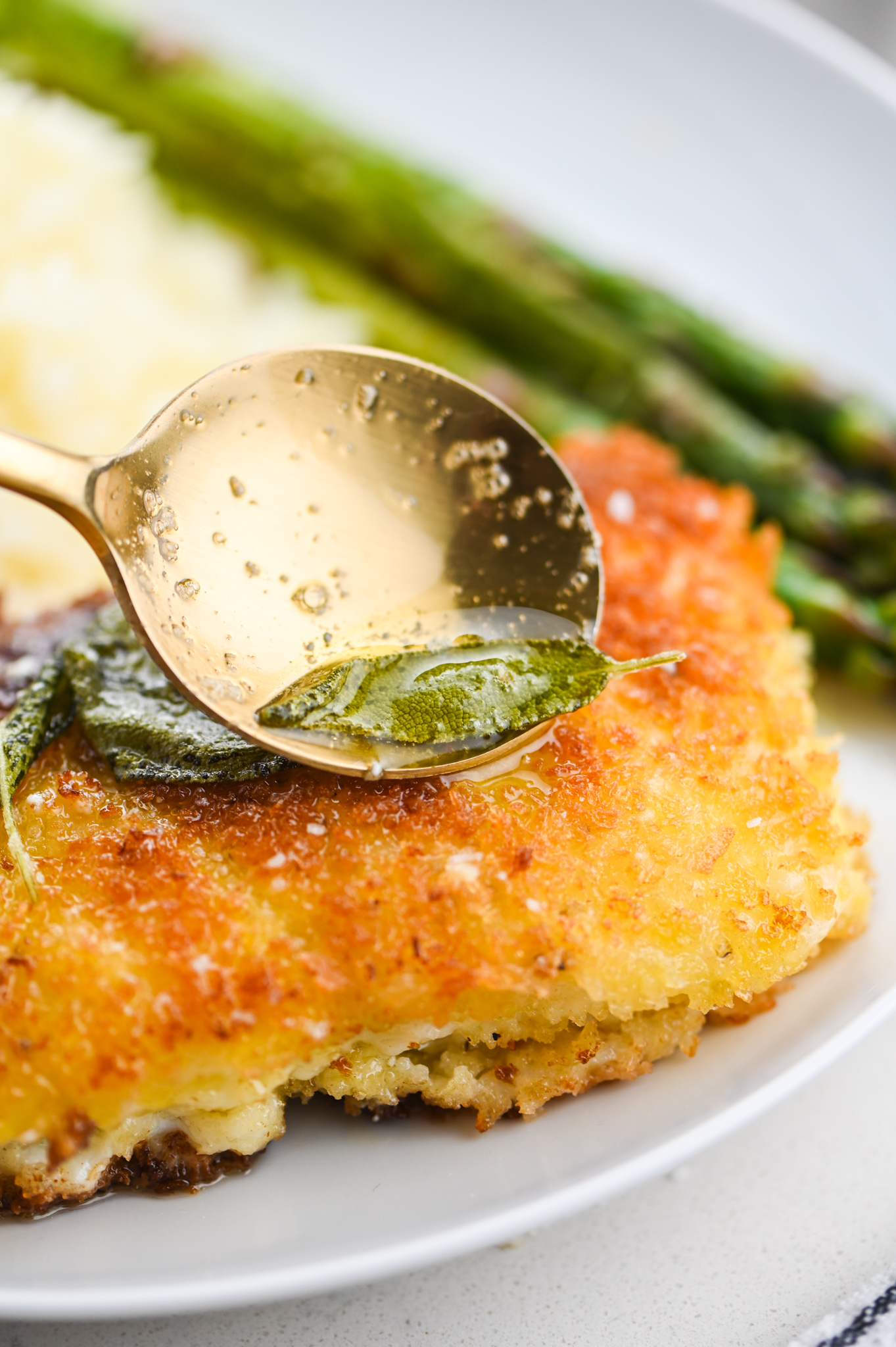 Crispy Fish with Sage Butter Sauce Life's Ambrosia