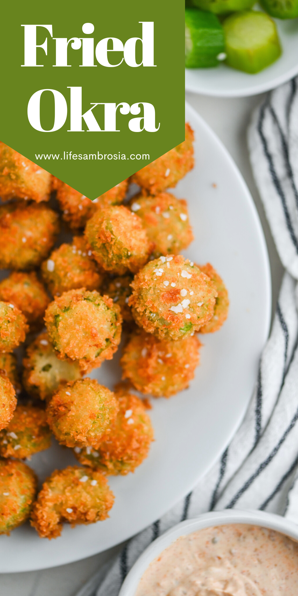 Fried Okra with Panko Recipe Life's Ambrosia