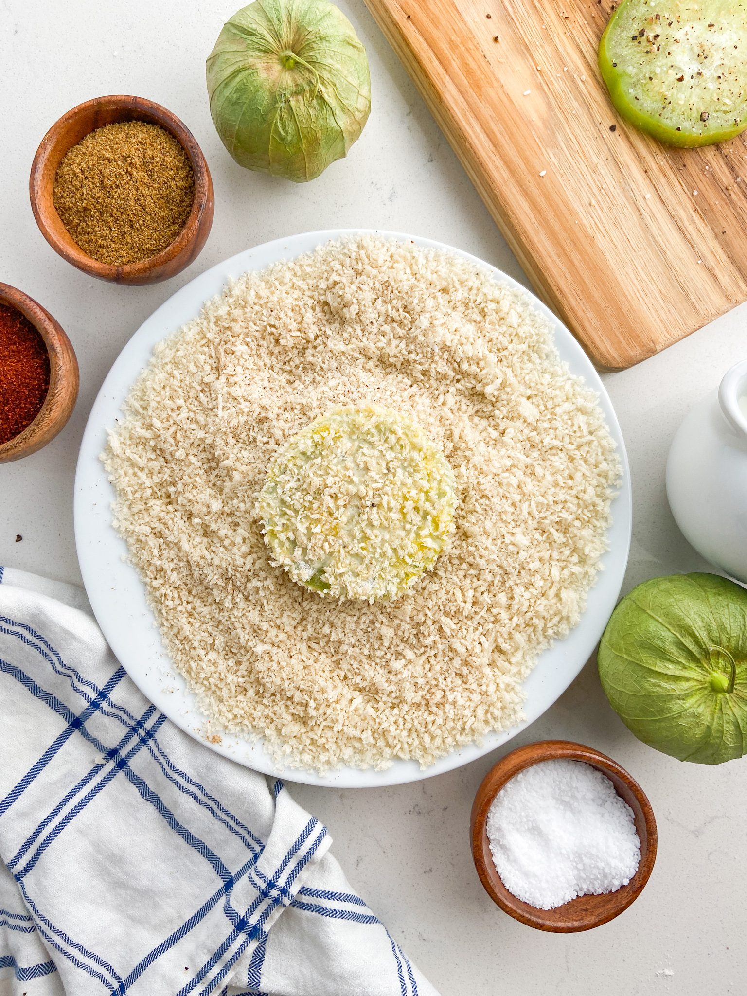 Fried Green Tomatillos Recipe Life's Ambrosia