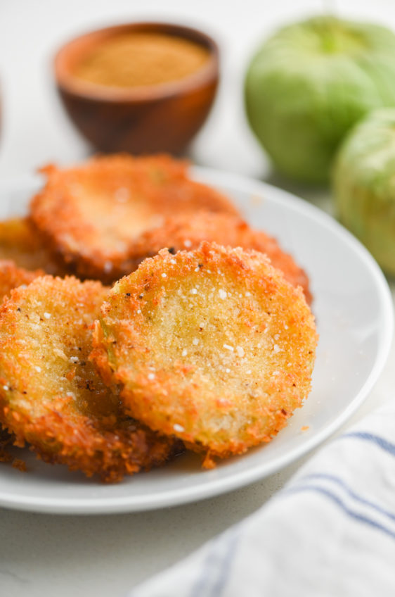 Fried Green Tomatillos