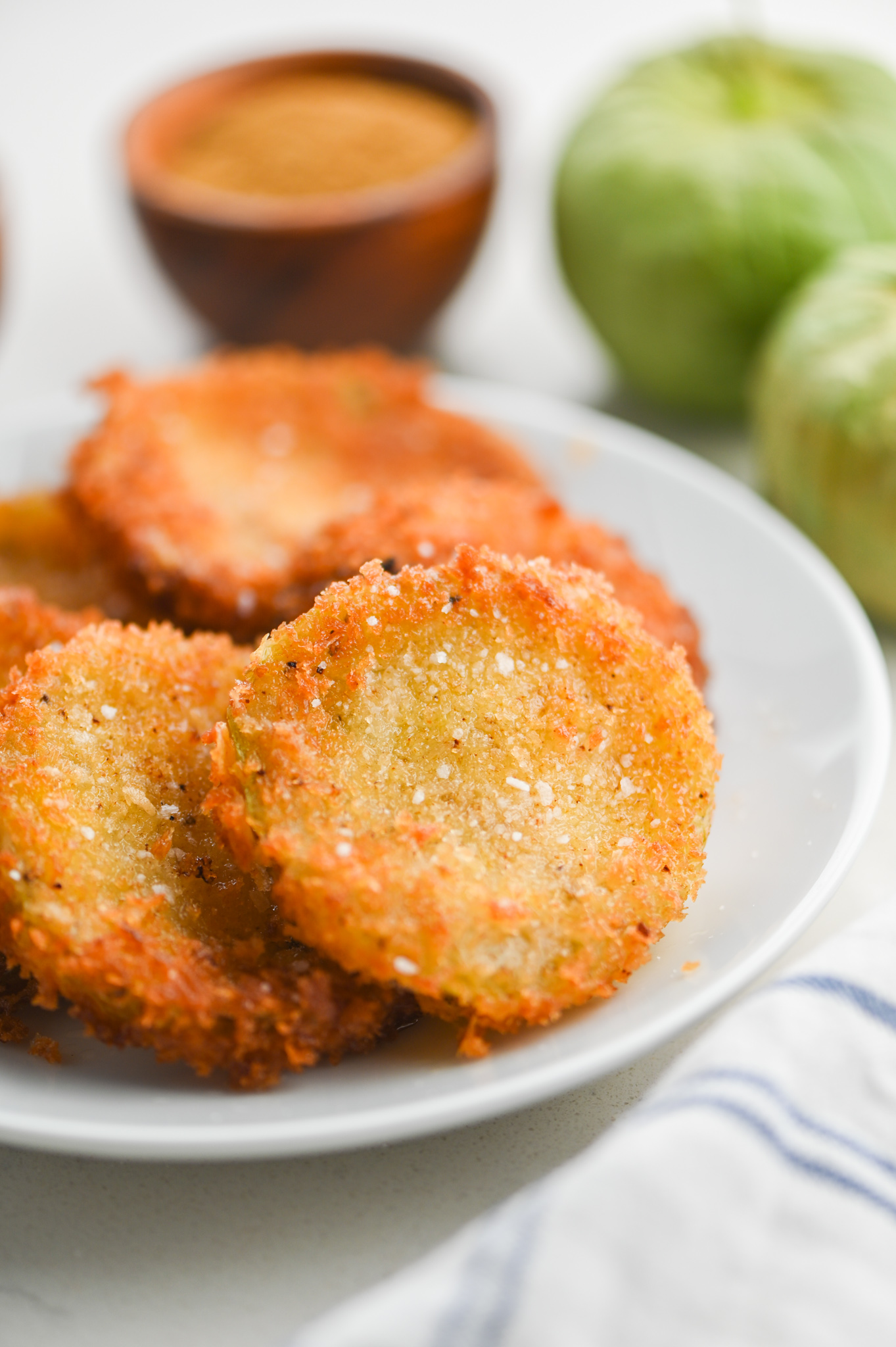 Fried Green Tomatillos Recipe Life's Ambrosia