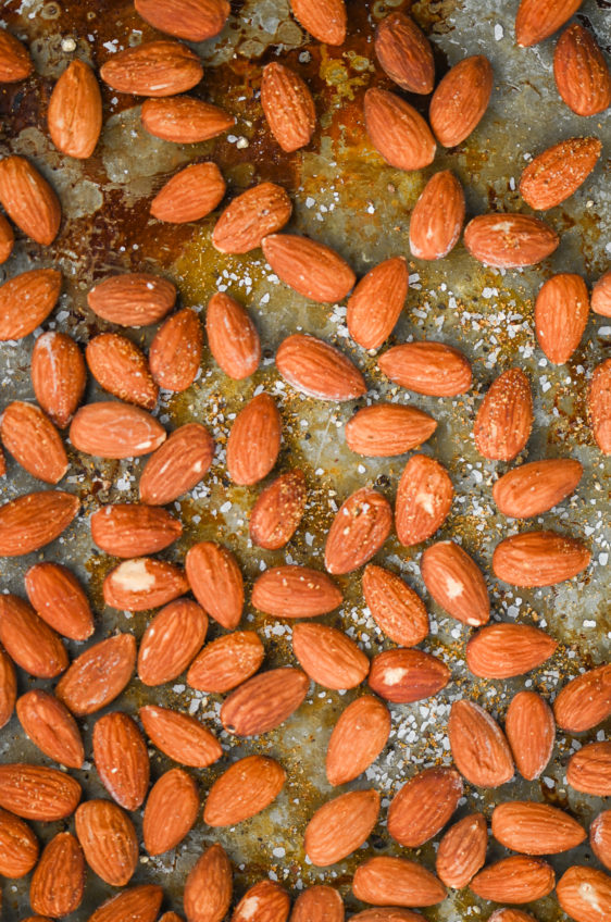 Garlic Almonds