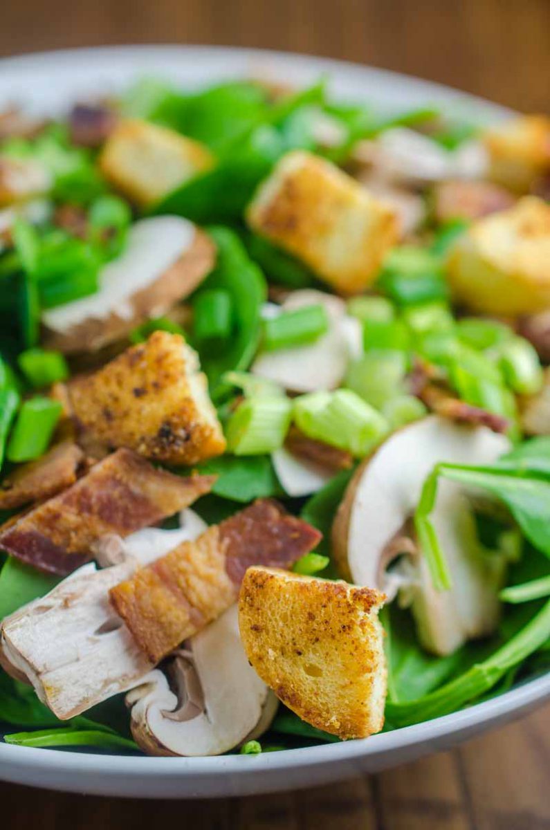 Every good salad needs some crunch. Homemade Garlic Parmesan Croutons are easy to make and add the tasty crunch you crave. 