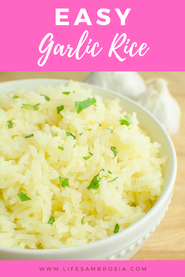 Garlic Roice Garlic Rice Recipe- An Easy Weeknight Side Dish - Life's Ambroisa