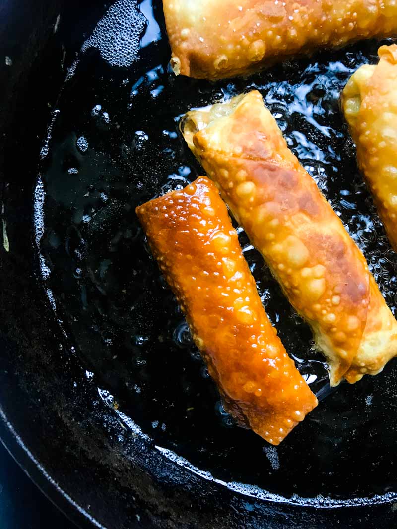 Fried Chicken Egg Rolls