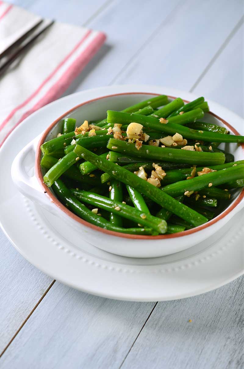 Ginger Garlic Green Beans Life's Ambrosia
