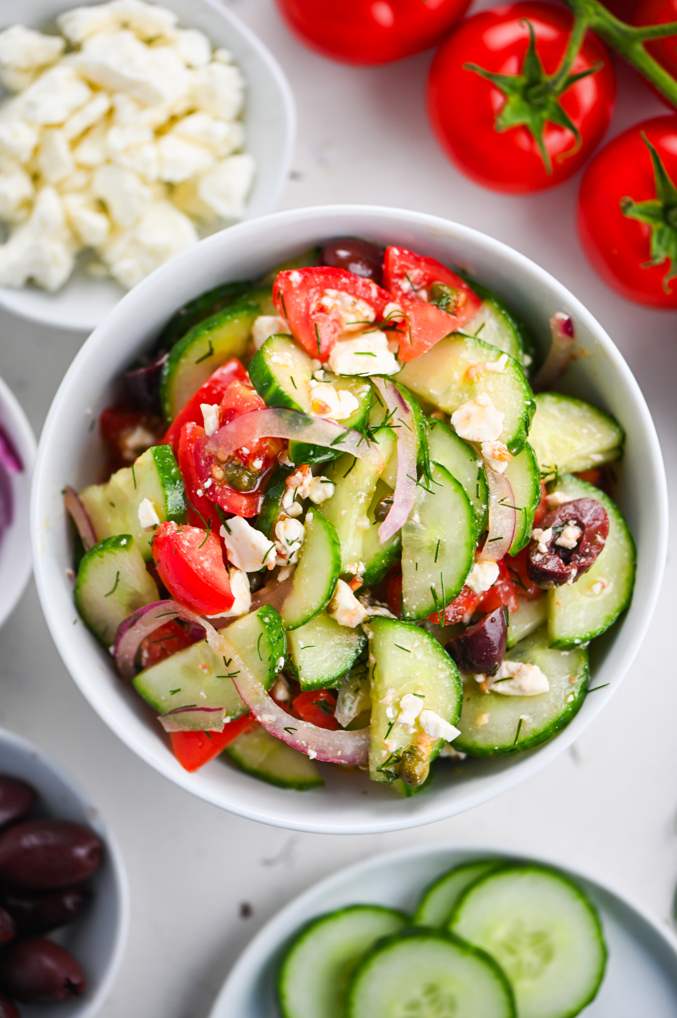 Greek Cucumber Salad