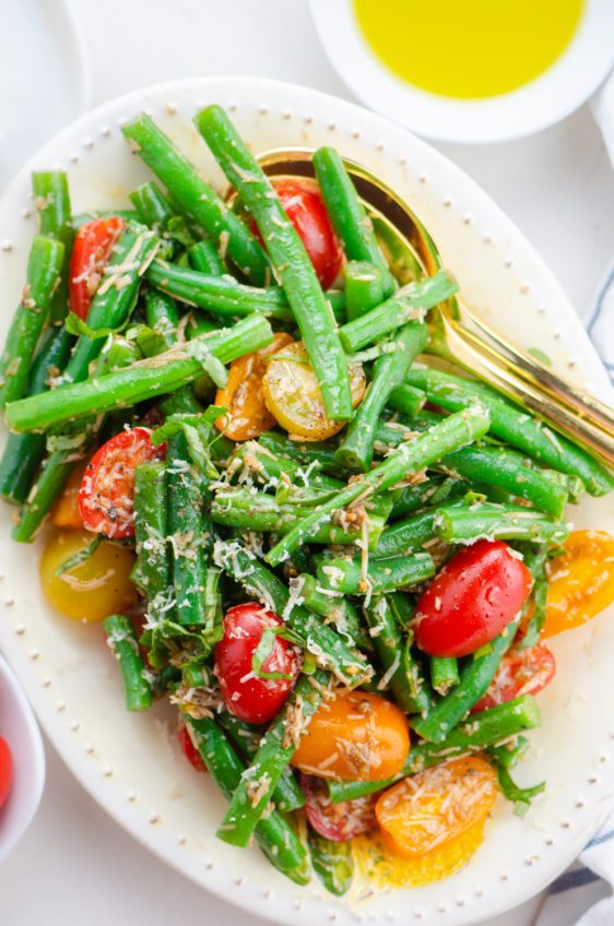 Cold Green Bean Salad Recipe | Life's Ambrosia