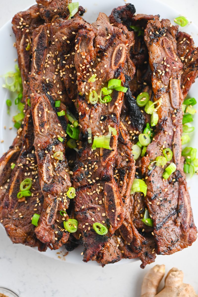 Grilled Flanken Ribs