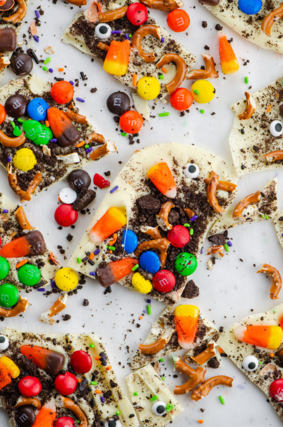 Halloween Candy Bark