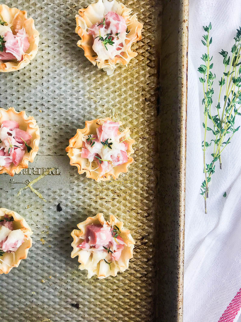 Ham Gruyere Bites