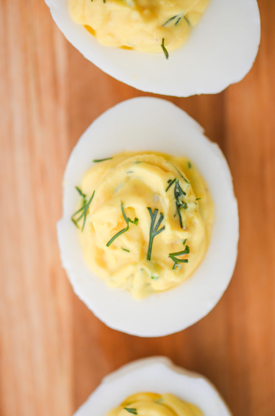 Herbed Deviled Eggs
