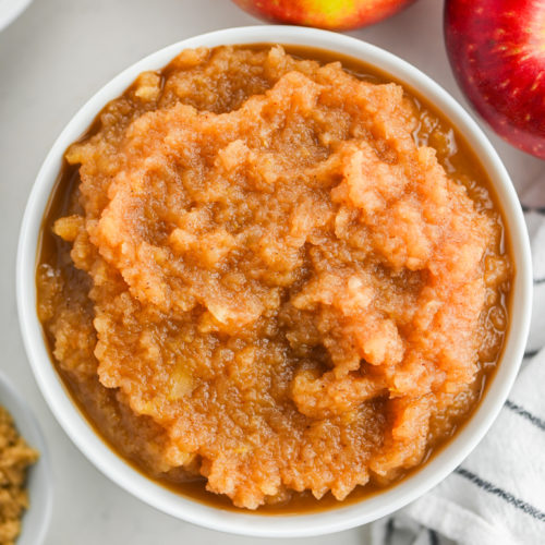 Homemade Cinnamon Applesauce Recipe | Life's Ambrosia