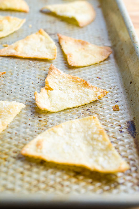 Homemade Baked Tortilla Chips