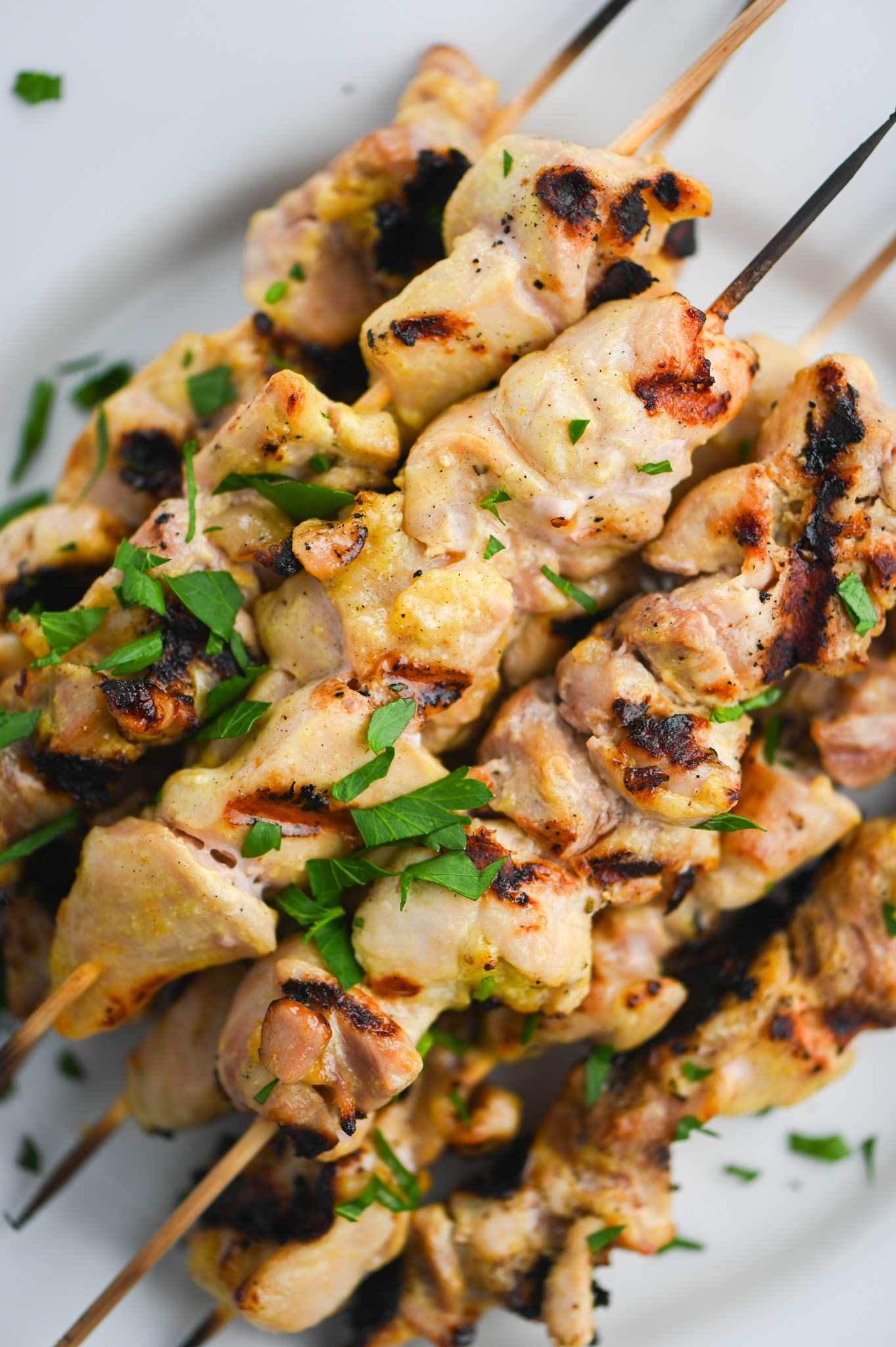 Honey Mustard Chicken Skewers