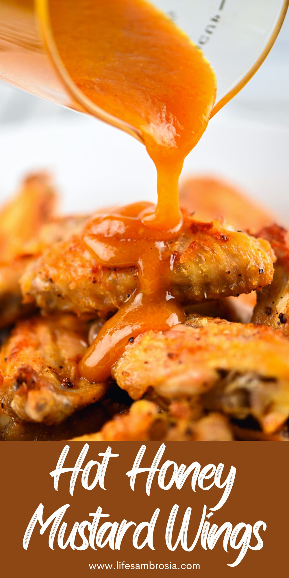 Hot Honey Mustard Wings Recipe Life's Ambrosia