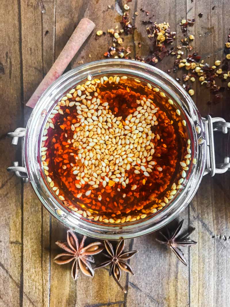 How to make hot chili oil. 