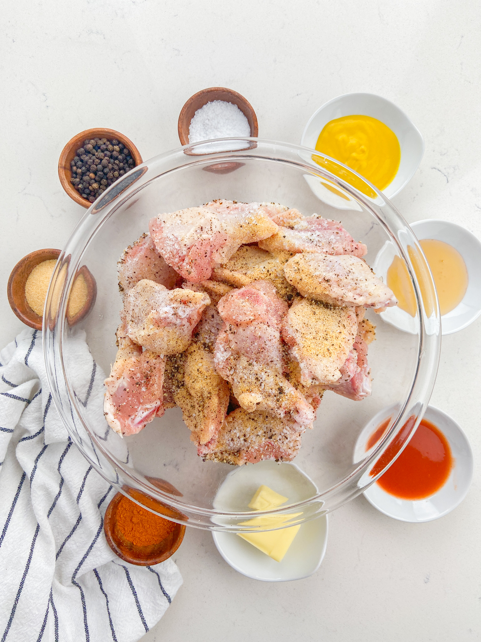 Hot Honey Mustard Wings Recipe Life's Ambrosia
