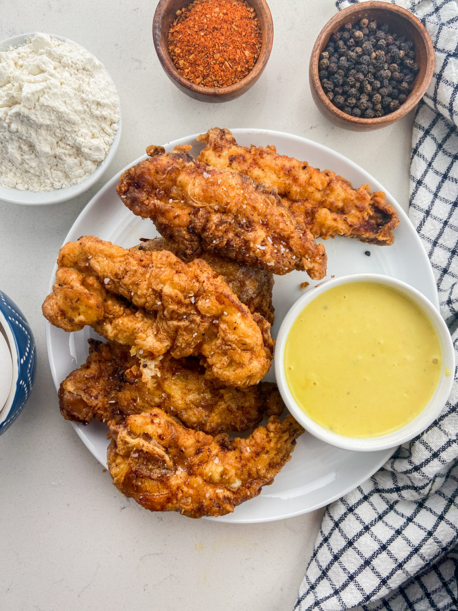 Fried Cajun Chicken Tenders - Feast and Farm