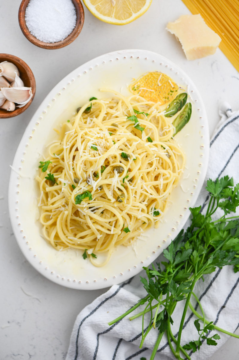 Lemon Caper Pasta