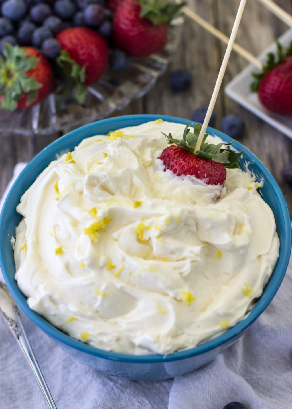 Lemon Cheesecake Dip Life's Ambrosia
