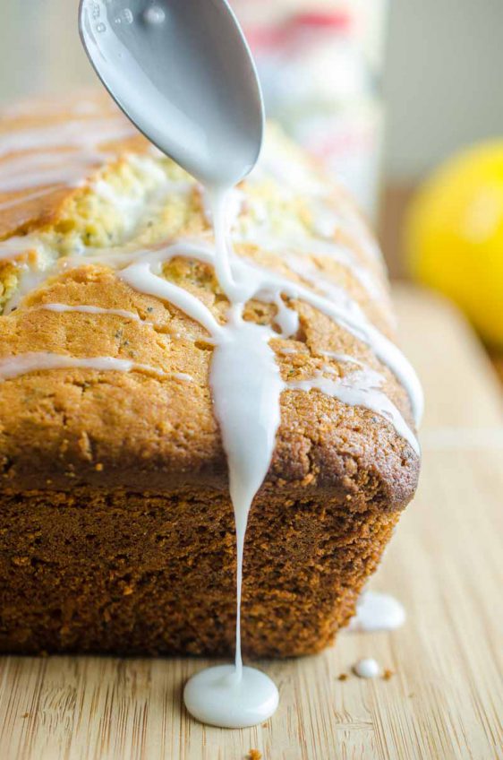 Lemon Poppy Seed Bread #EasterSweetsWeek