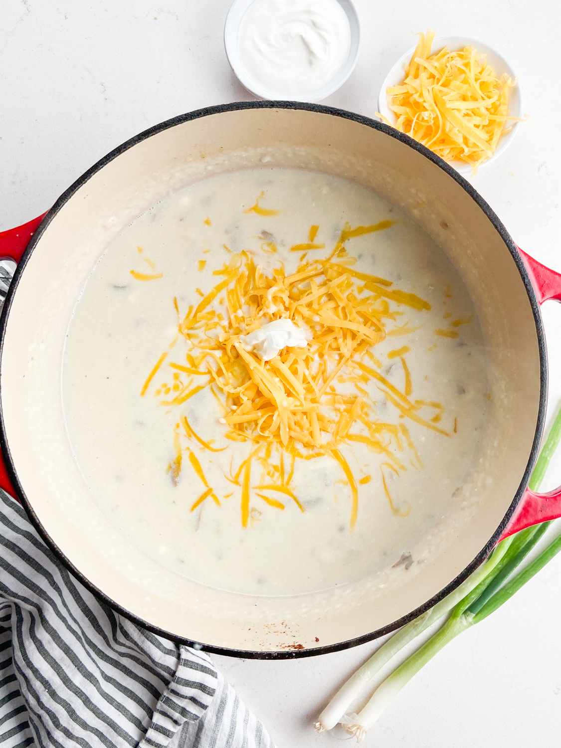 Loaded Baked Potato Soup Recipe | Life's Ambrosia