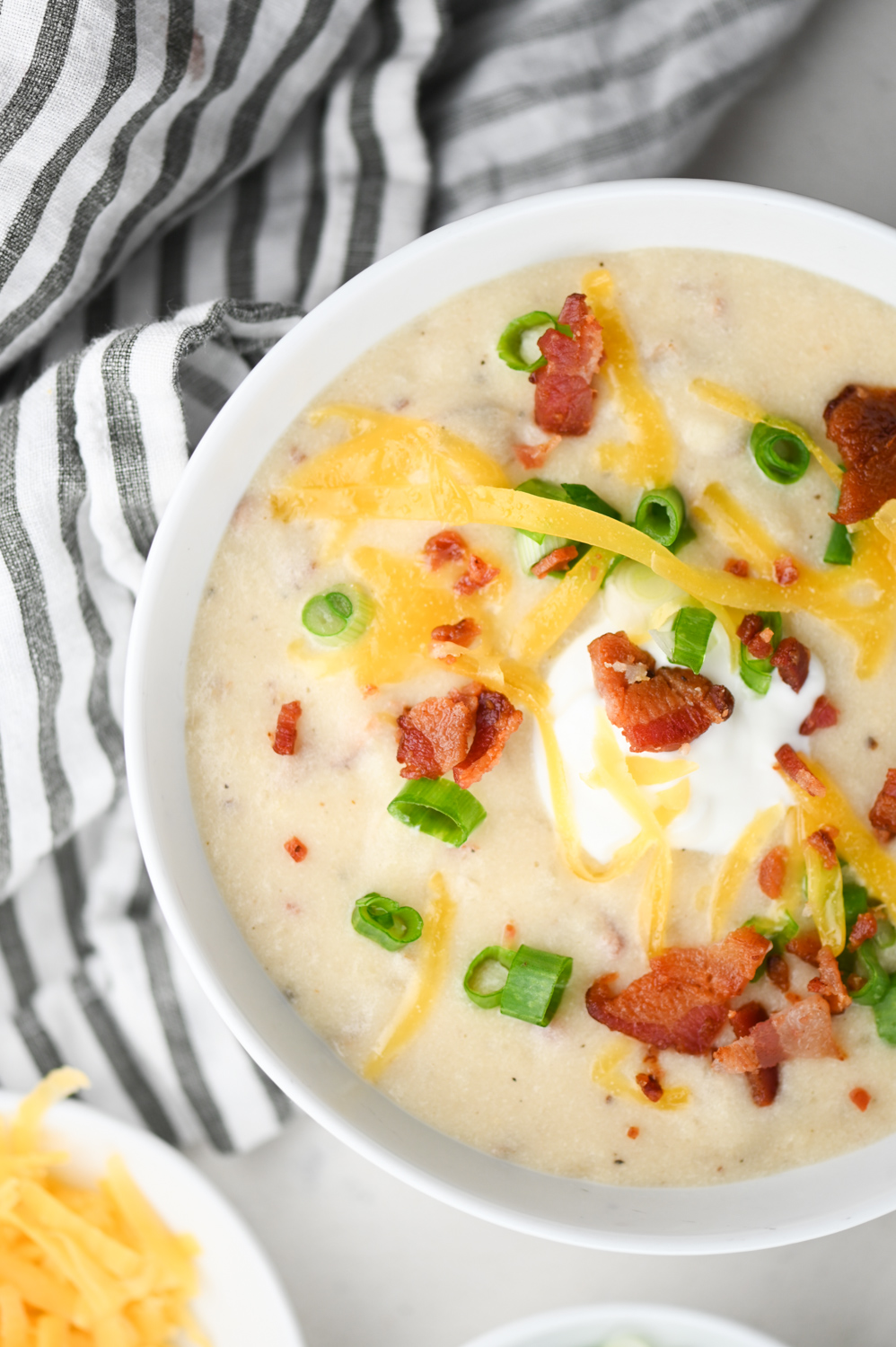 Loaded Baked Potato Soup Recipe That's So Easy! - Fun Cheap or Free