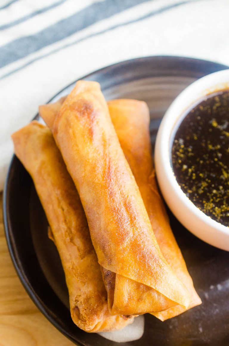 Filipino Lumpia Recipe with Lumpia Sauce Life's Ambrosia