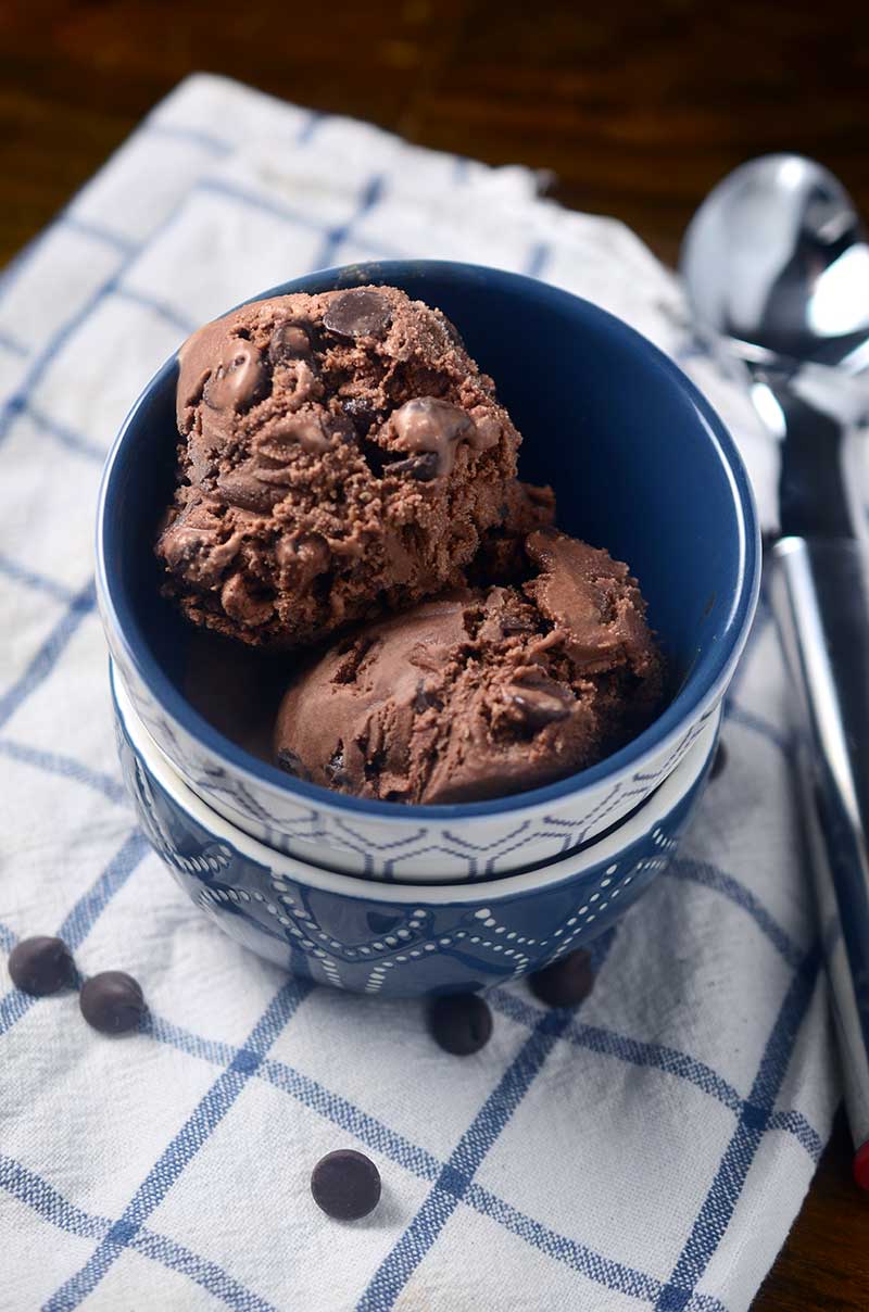 Malted Mocha Chocolate Chip Ice Cream Life's Ambrosia