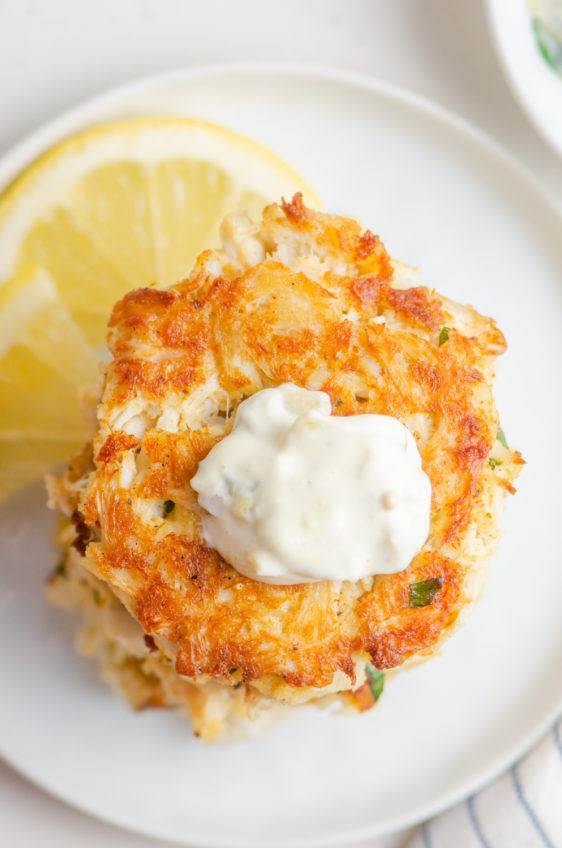 Maryland Crab Cakes with Little Filler | Life's Ambrosia