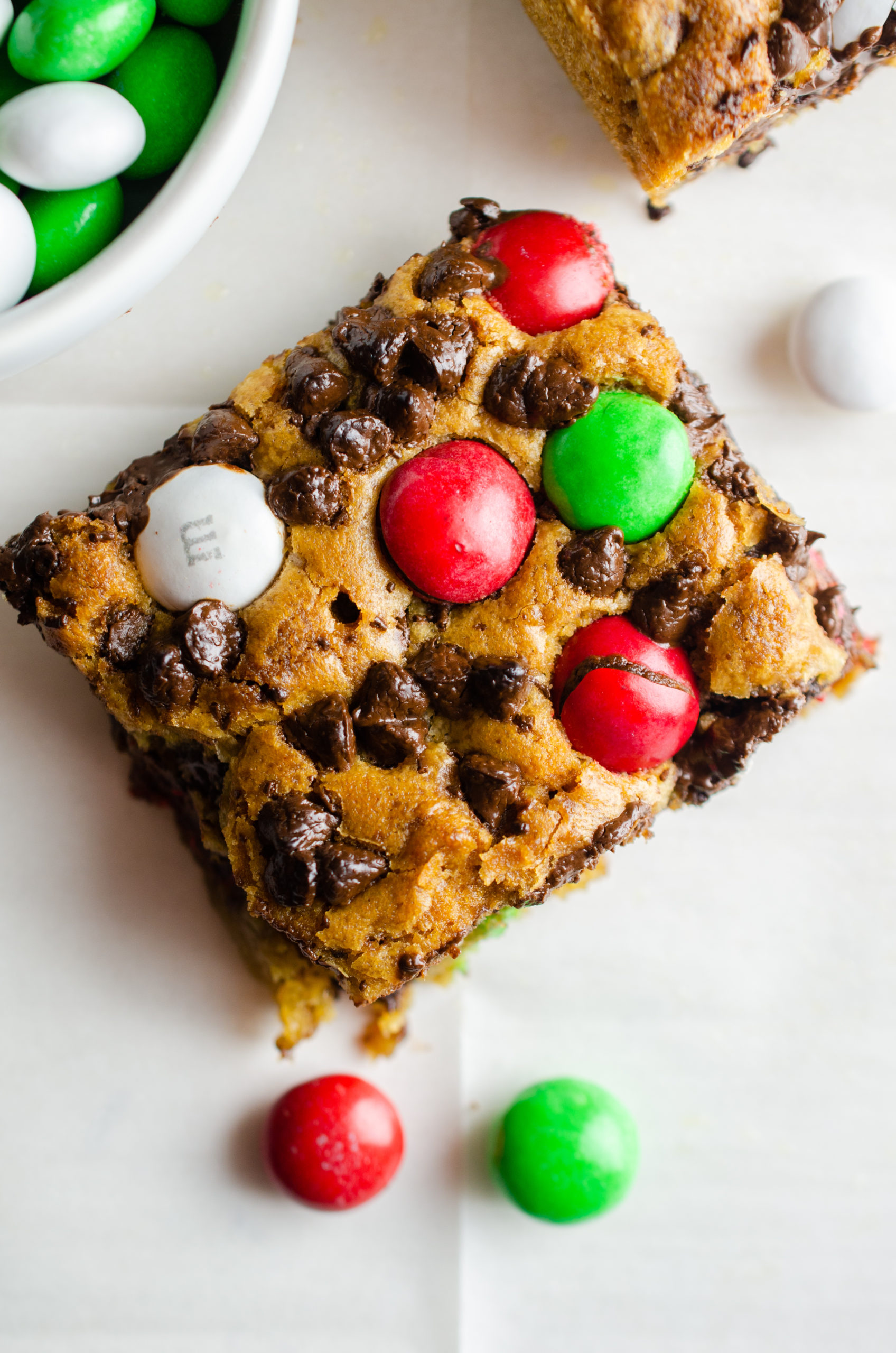 m&m cookie