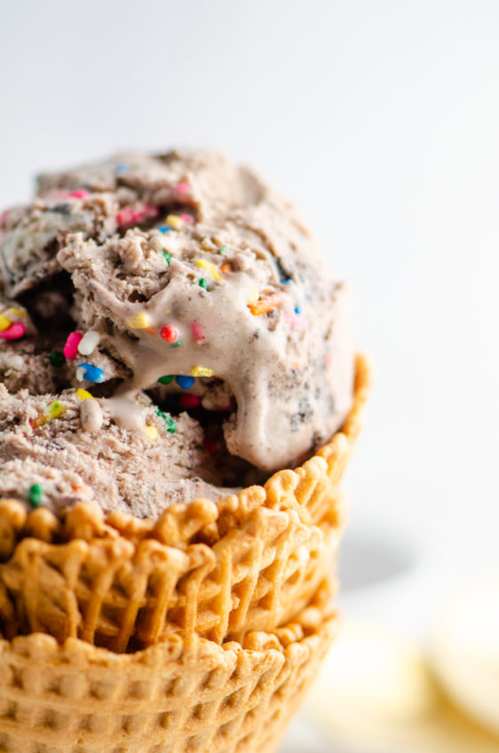 Oreo Chocolate Cake Batter Ice Cream