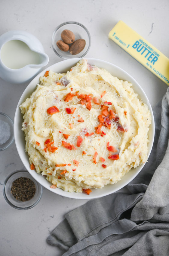 Parmesan Parsnip Mashed Potatoes