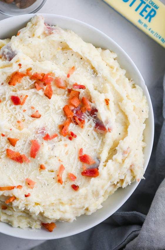 Parmesan Parsnip Mashed Potatoes