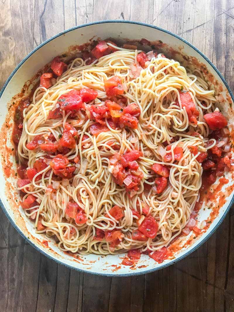 Best Pasta Pomodoro Recipe - How To Make Homemade Pasta Pomodoro