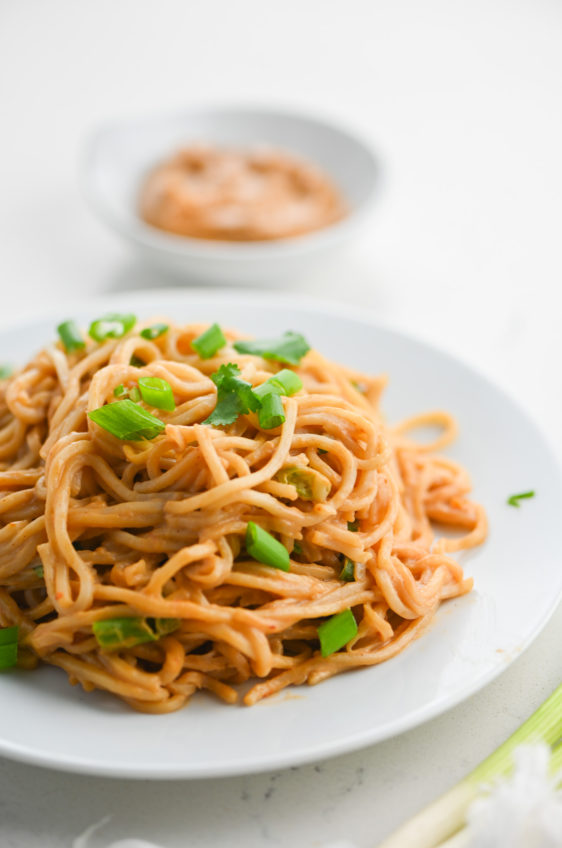 Peanut Sauce Noodles