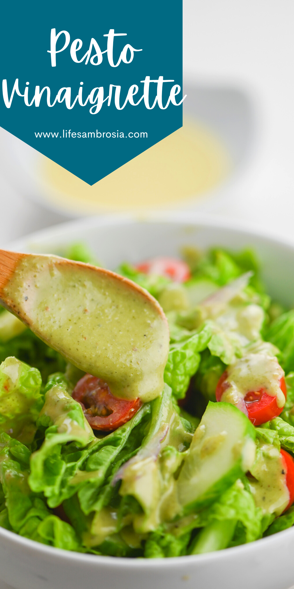 Pesto Vinaigrette Life's Ambrosia