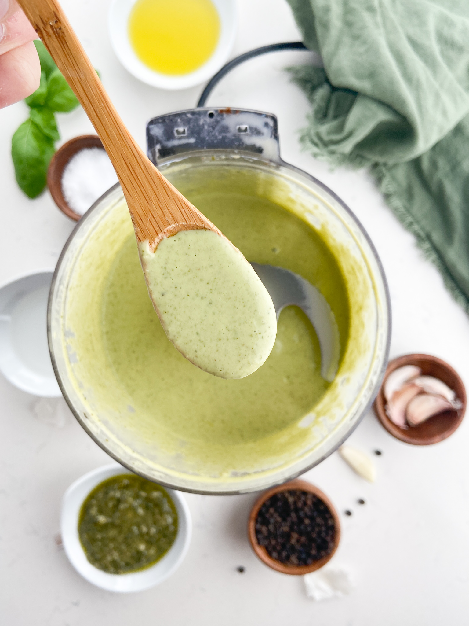 Pesto Vinaigrette Life's Ambrosia