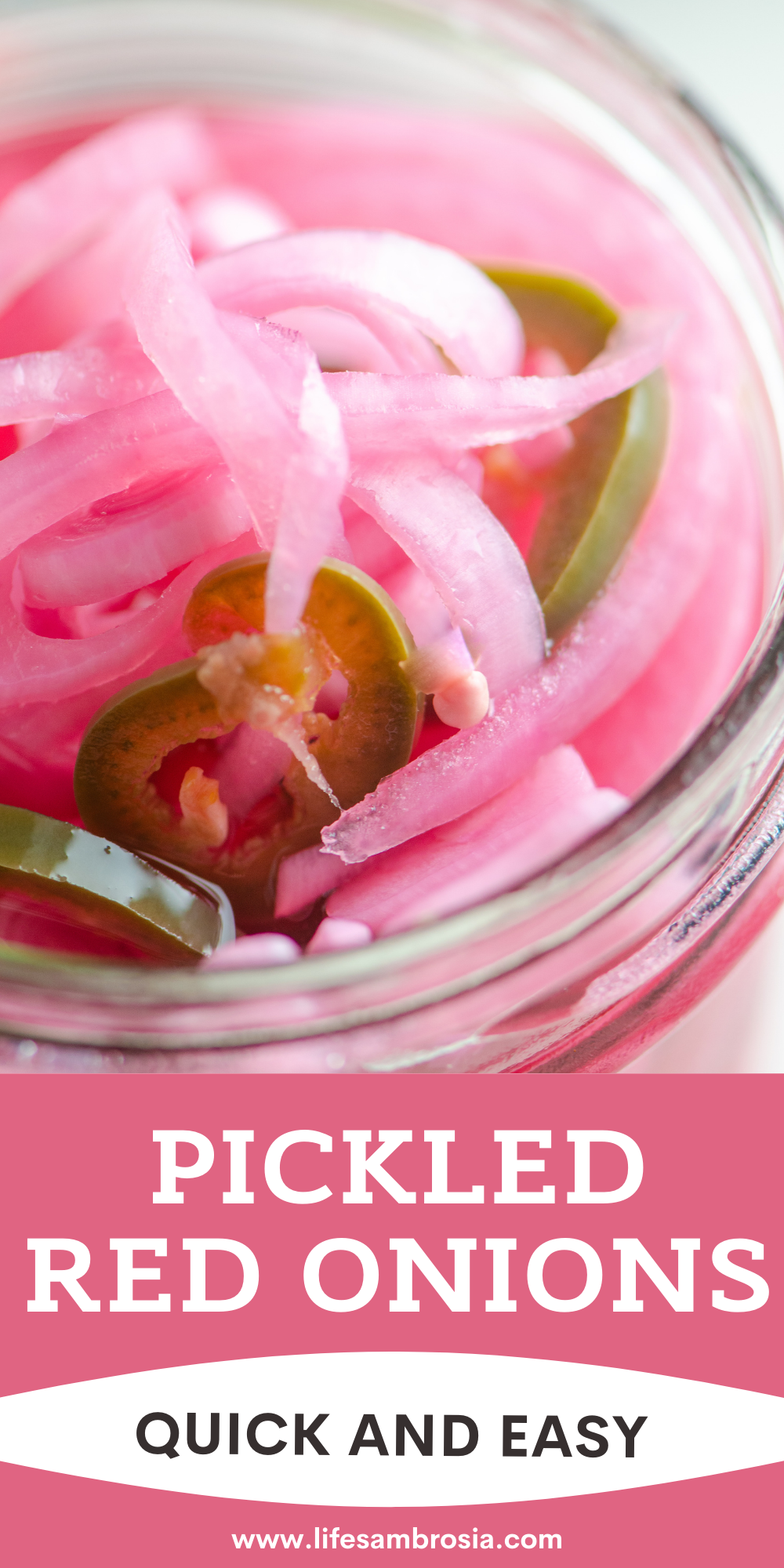 Quick Pickled Red Onions Recipe Life's Ambrosia