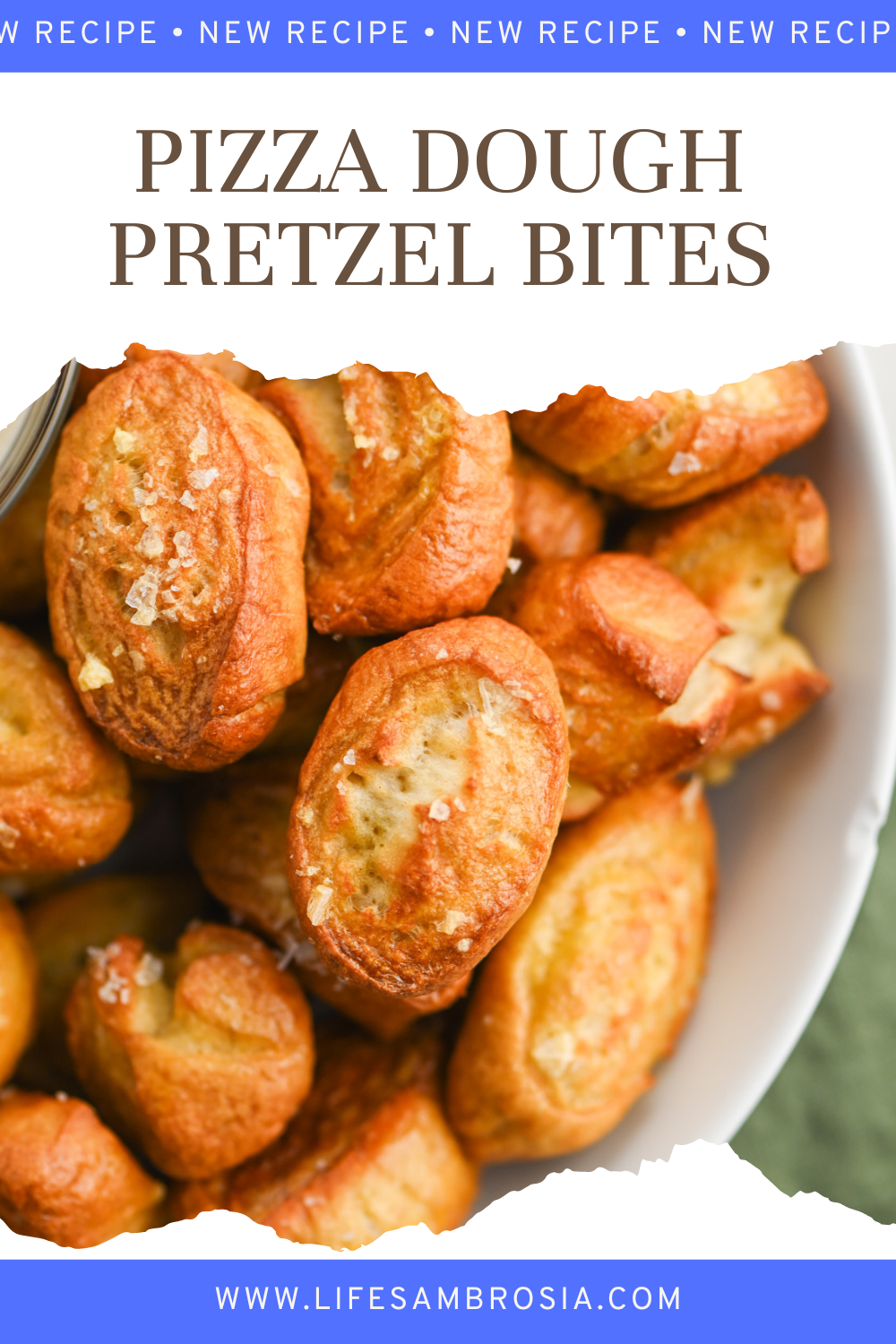 Pizza Dough Pretzel Bites Life's Ambrosia