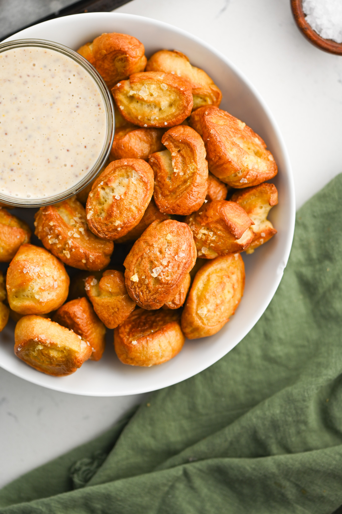 Pizza Dough Pretzel Bites