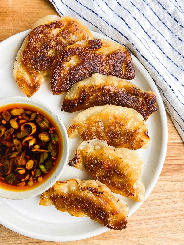 Pork Potstickers Recipe | Pork Gyoza | Life's Ambrosia