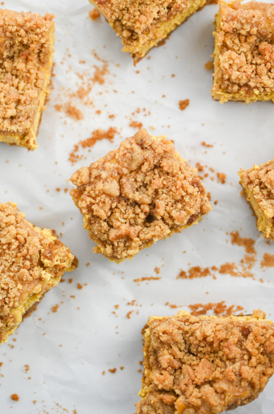 Pumpkin Cheesecake Bars