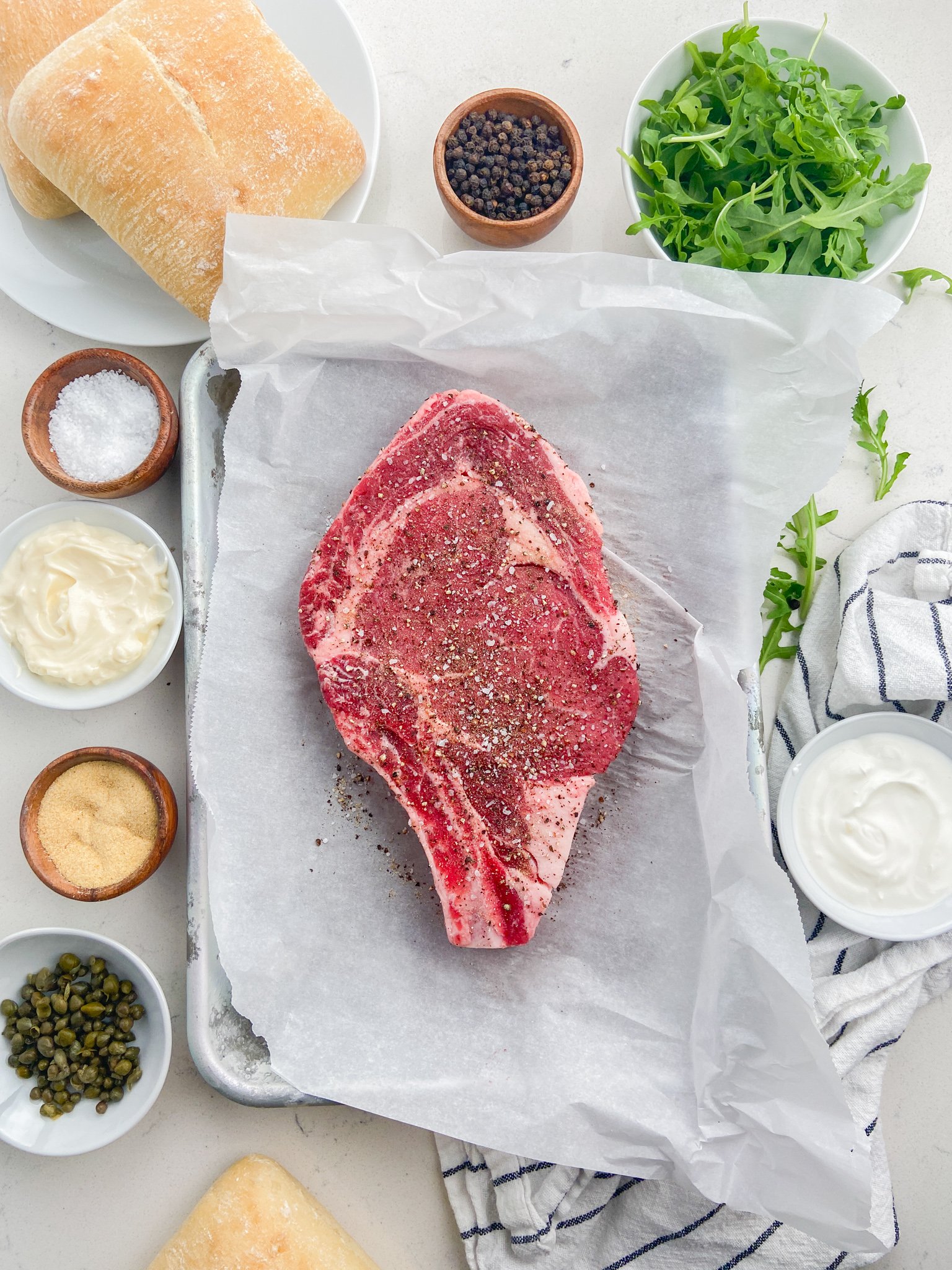 Ribeye Steak Sandwich Recipe Life's Ambrosia