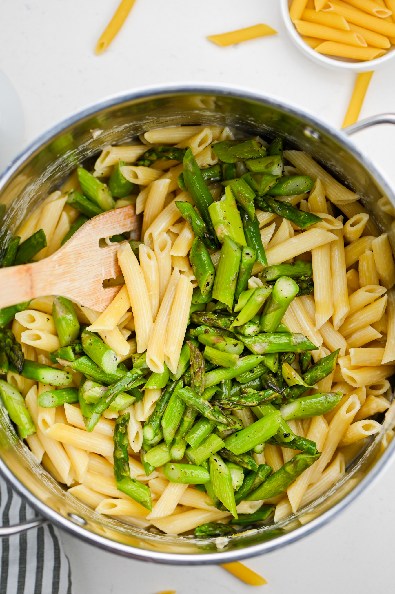 Roasted Asparagus Pasta Life's Ambrosia
