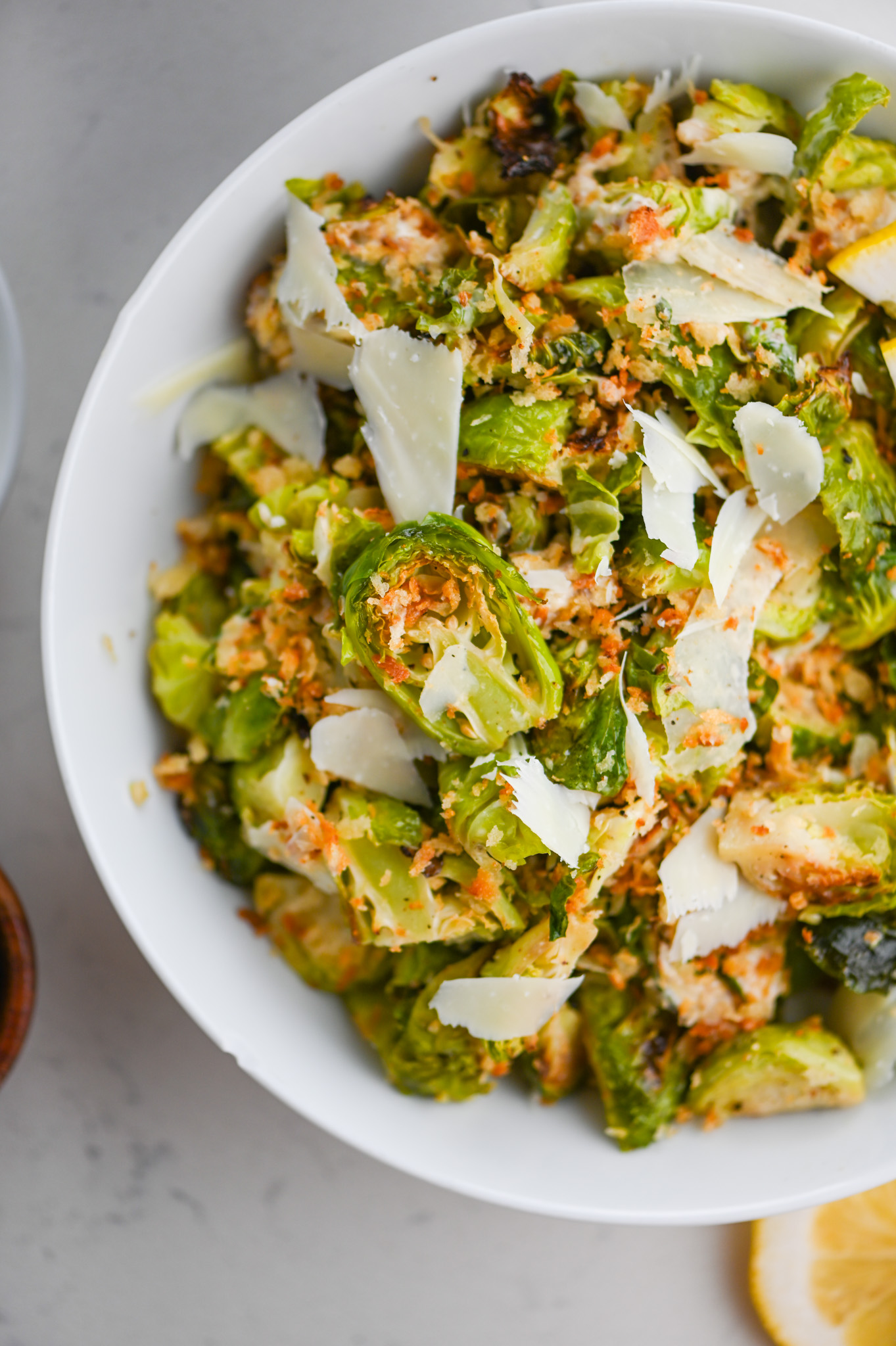 Roasted Brussels Sprouts Caesar