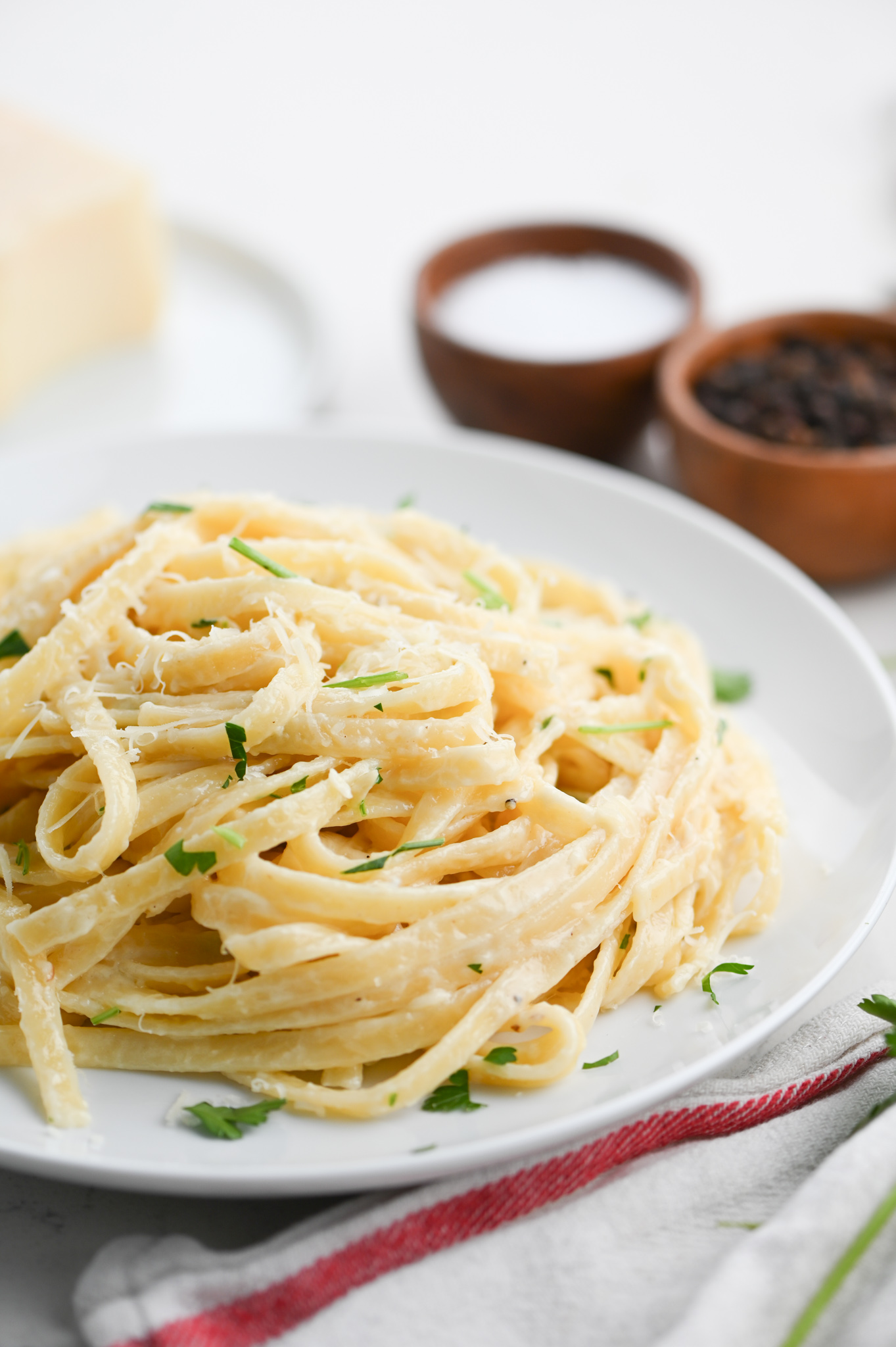 Roasted Garlic Fettuccine Alfredo Life's Ambrosia