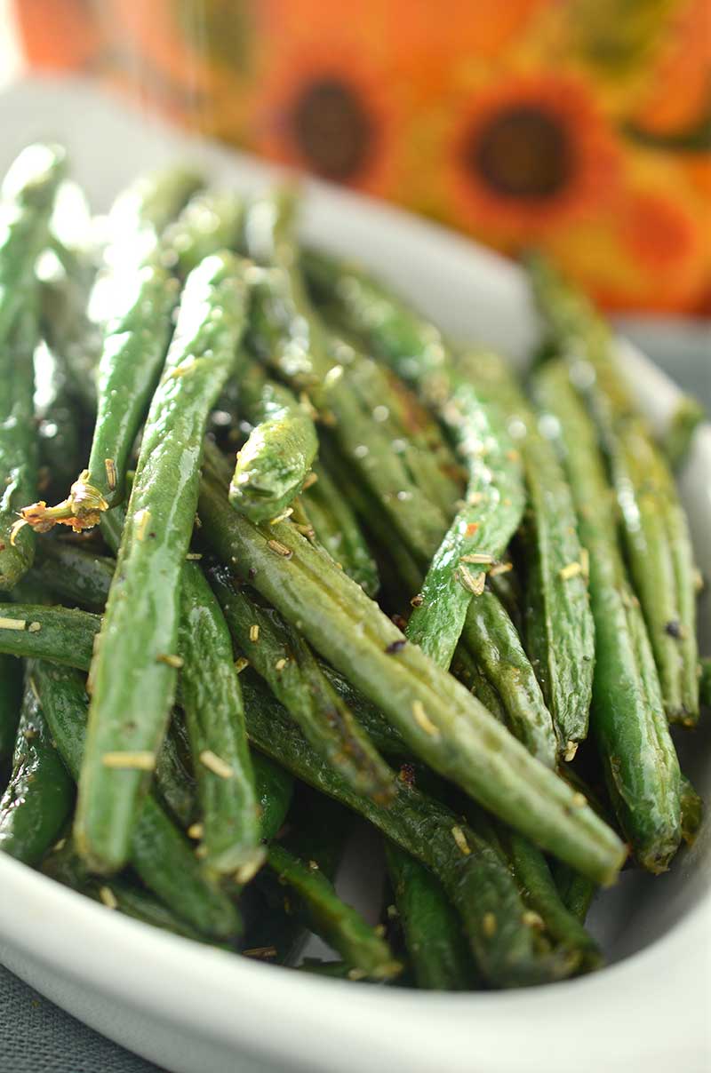 Rosemary Roasted Green Beans Life's Ambrosia